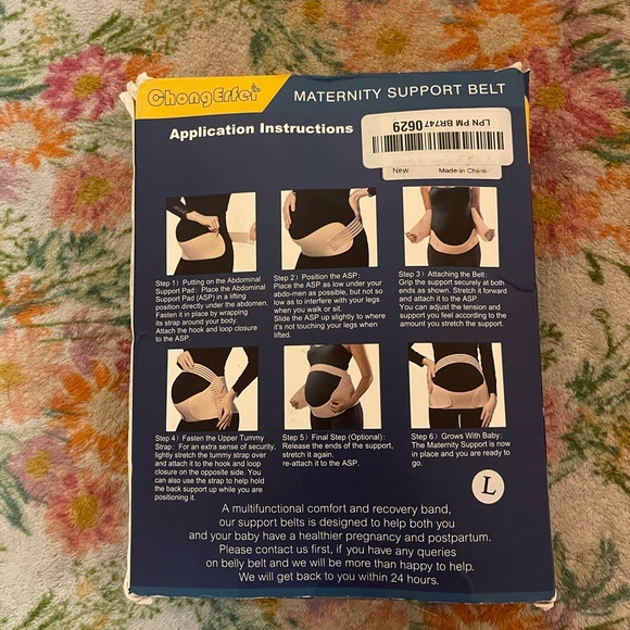 Maternity Support Belt Size Large New Never Use - Picture 7 of 10